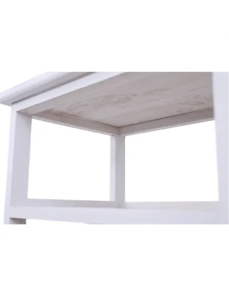 Comodă RUBY 4 pentru dormitor/hol, 40x73x29 cm, Lemn și răchită | MobilaOK
