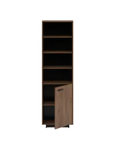 Vitrină DELIS R2 living, 58.9x38x201.2 cm, PAL melaminat/MDF | MobilaOK 2
