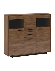 Comodă DELIS K, dormitor, 158.2x40x140 cm, PAL melaminat și MDF | MobilaOK