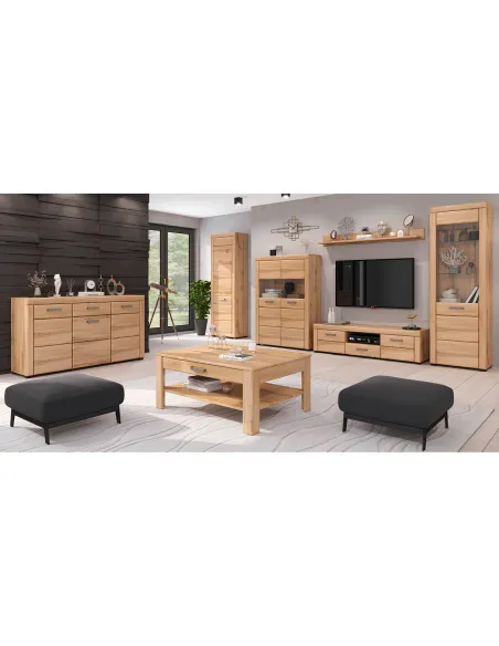 Raft, PUSAN U, living/dormitor/birou, 150x21.9x16 cm, PAL melaminat | MobilaOK