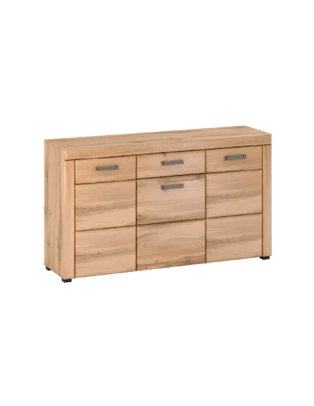 Comodă PUSAN E pentru dormitor, 150.6x41x86 cm, PAL laminat și MDF | MobilaOK
