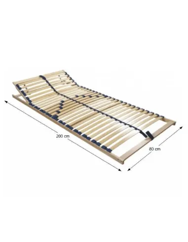 Somieră TWINFLEX NEW, dormitor, 80x200 cm, lemn mesteacăn | MobilaOK