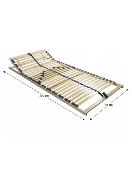 Somieră TWINFLEX NEW, dormitor, 80x200 cm, lemn mesteacăn | MobilaOK