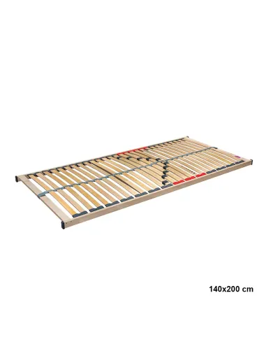 Somieră, DOUBLE KLASIK NEW, dormitor, 140x200 cm, mesteacăn și cauciuc, KONDELA | MobilaOK