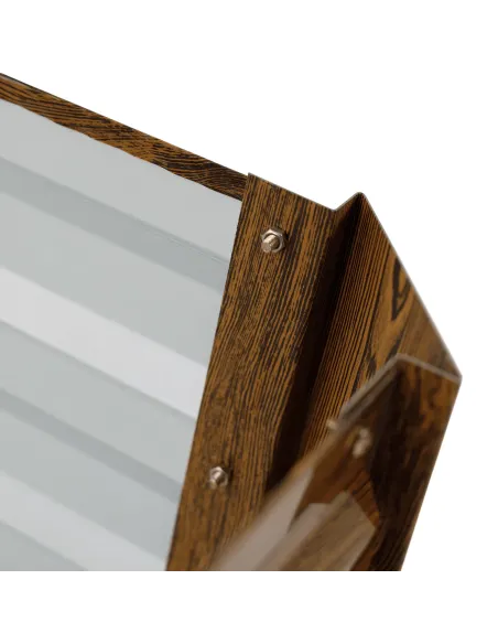 Pat de flori, NONKY TIP 3, gradina/balcon, 80x80x30 cm, otel/aluminiu | MobilaOK