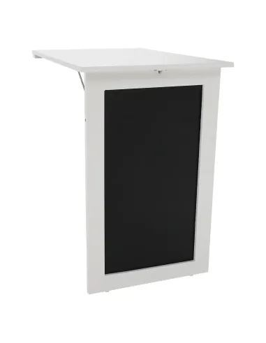 Masă pliantă ZALMAN, birou/copii, 50x75.5x75 cm, MDF cu tablă cretă | MobilaOK