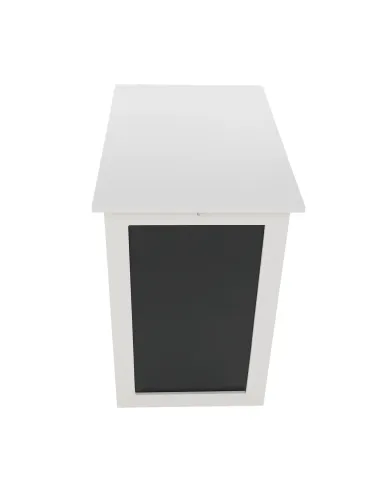 Masă pliantă ZALMAN, birou/copii, 50x75.5x75 cm, MDF cu tablă cretă | MobilaOK