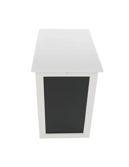 Masă pliantă ZALMAN, birou/copii, 50x75.5x75 cm, MDF cu tablă cretă | MobilaOK