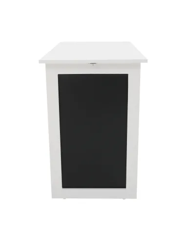 Masă pliantă ZALMAN, birou/copii, 50x75.5x75 cm, MDF cu tablă cretă | MobilaOK