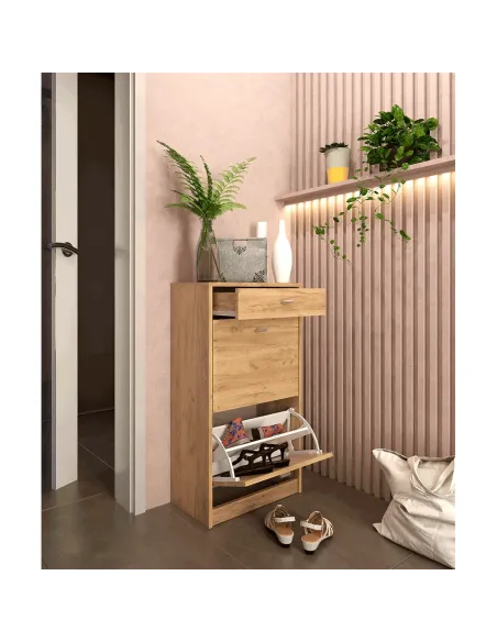 Pantofar VIVAT NEW TYP 1 pentru hol/dressing, 50x92x28 cm, PAL melaminat | MobilaOK