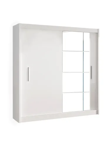 Dulap KONDELA, dormitor/hol, 180x61x215 cm, PAL melaminat | MobilaOK