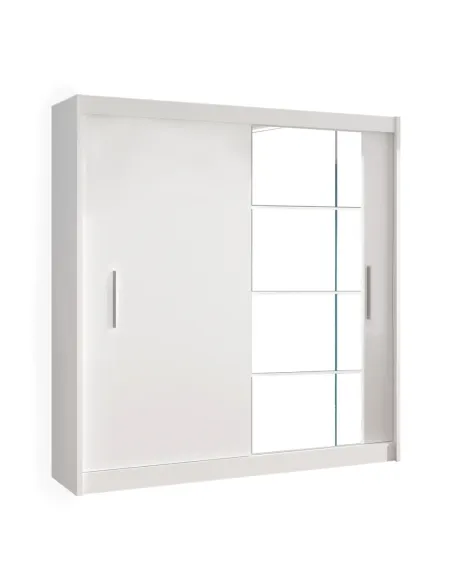 Dulap KONDELA, dormitor/hol, 180x61x215 cm, PAL melaminat | MobilaOK
