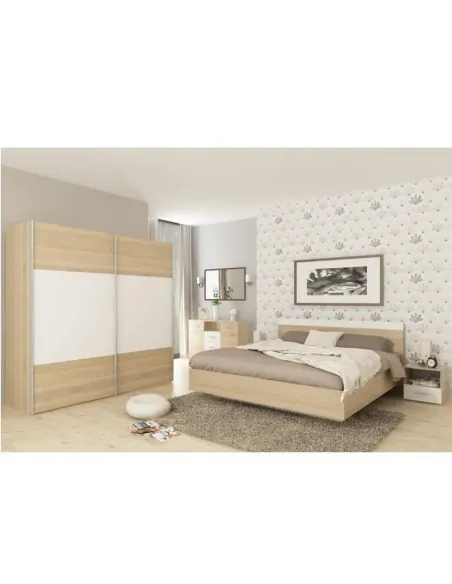 Set Dormitor GABRIELA NEW, dormitor, pat 180x200 cm, PAL melaminat | MobilaOK