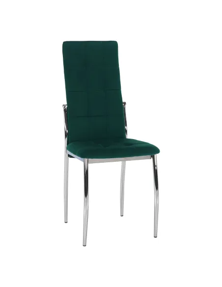 Scaun ADORA NEW, living/dormitor/birou, 42x50.5x99 cm, Catifea/Metal | MobilaOK