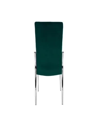 Scaun ADORA NEW, living/dormitor/birou, 42x50.5x99 cm, Catifea/Metal | MobilaOK