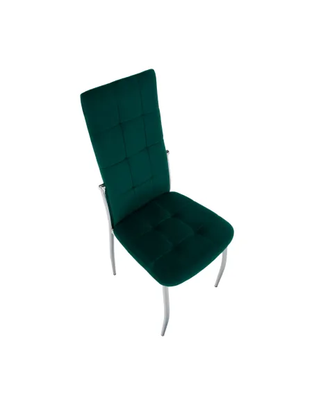 Scaun ADORA NEW, living/dormitor/birou, 42x50.5x99 cm, Catifea/Metal | MobilaOK