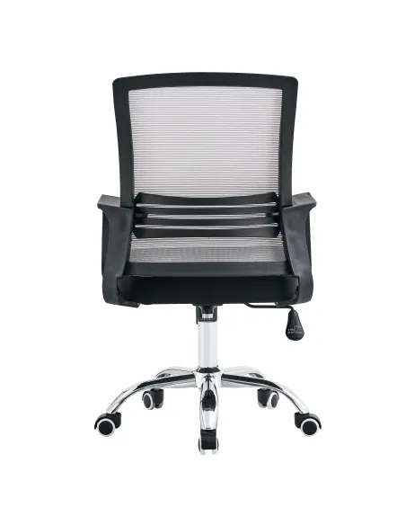 Fotoliu APOLO 2 NEW birou, 47x54x88-98 cm, plasă și textil | MobilaOK