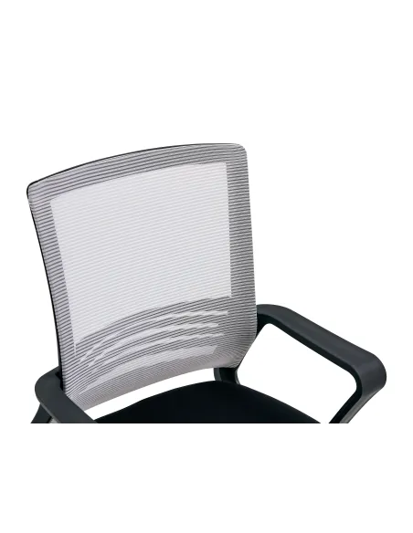 Fotoliu APOLO 2 NEW birou, 47x54x88-98 cm, plasă și textil | MobilaOK