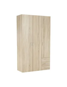 Dulap GWEN 70429 pentru dormitor, 115.8x200.4x49.5 cm, PAL înfoliat stejar sonoma | MobilaOK