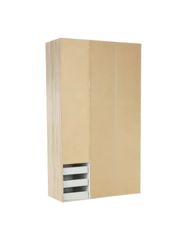 Dulap GWEN 70429 pentru dormitor, 115.8x200.4x49.5 cm, PAL înfoliat stejar sonoma | MobilaOK