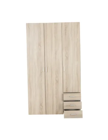 Dulap GWEN 70429 pentru dormitor, 115.8x200.4x49.5 cm, PAL înfoliat stejar sonoma | MobilaOK