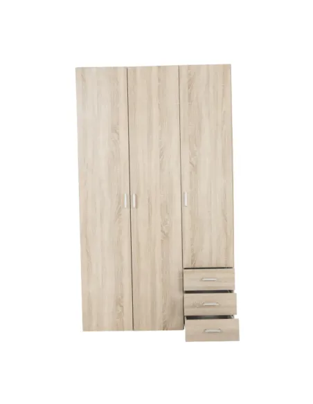 Dulap GWEN 70429 pentru dormitor, 115.8x200.4x49.5 cm, PAL înfoliat stejar sonoma | MobilaOK