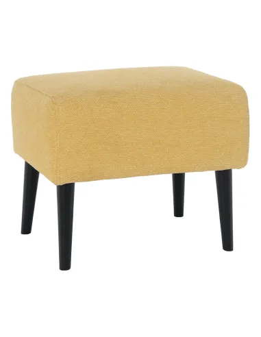 Taburet SAMY, living, 52x42x43 cm, tapiţerie Matana 09, picior lemn | MobilaOK