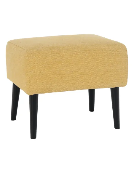 Taburet SAMY, living, 52x42x43 cm, tapiţerie Matana 09, picior lemn | MobilaOK