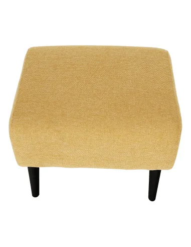 Taburet SAMY, living, 52x42x43 cm, tapiţerie Matana 09, picior lemn | MobilaOK