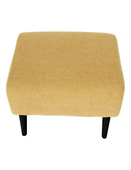 Taburet SAMY, living, 52x42x43 cm, tapiţerie Matana 09, picior lemn | MobilaOK