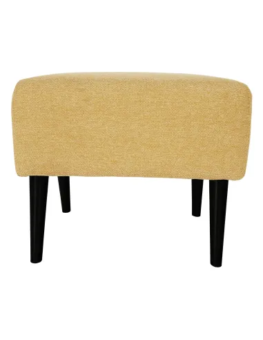 Taburet SAMY, living, 52x42x43 cm, tapiţerie Matana 09, picior lemn | MobilaOK