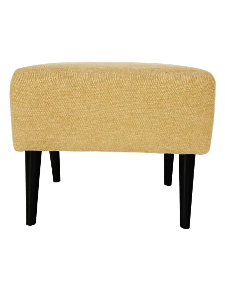Taburet SAMY, living, 52x42x43 cm, tapiţerie Matana 09, picior lemn | MobilaOK
