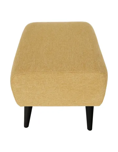 Taburet SAMY, living, 52x42x43 cm, tapiţerie Matana 09, picior lemn | MobilaOK
