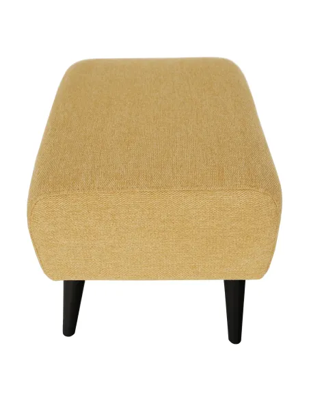 Taburet SAMY, living, 52x42x43 cm, tapiţerie Matana 09, picior lemn | MobilaOK