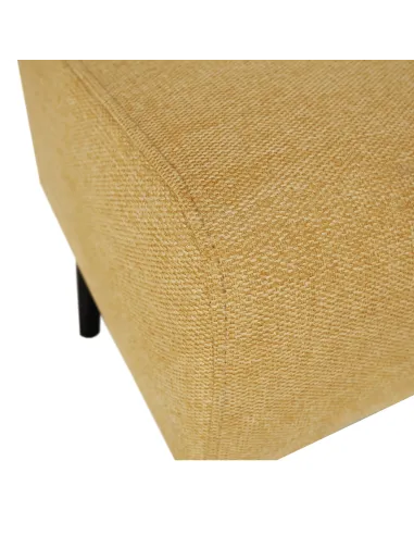 Taburet SAMY, living, 52x42x43 cm, tapiţerie Matana 09, picior lemn | MobilaOK