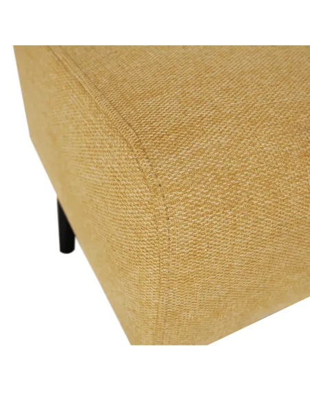 Taburet SAMY, living, 52x42x43 cm, tapiţerie Matana 09, picior lemn | MobilaOK