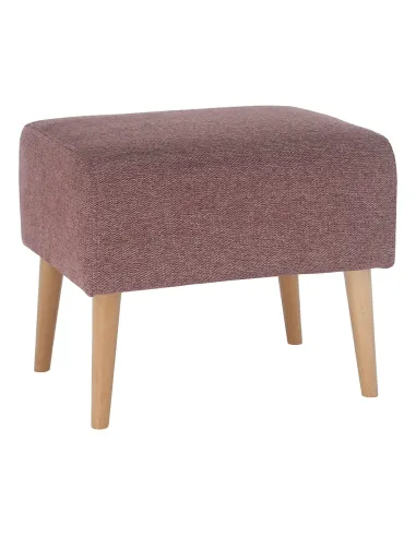 Taburet SAMY, living, 52x42x43 cm, material Matana 14, picior fag | MobilaOK
