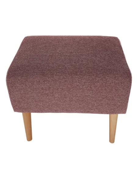 Taburet SAMY, living, 52x42x43 cm, material Matana 14, picior fag | MobilaOK