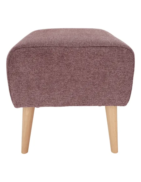 Taburet SAMY, living, 52x42x43 cm, material Matana 14, picior fag | MobilaOK
