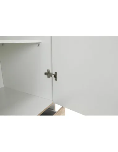 Dulap GWEN 70429 pentru dormitor, 115.8x200.4x49.5 cm, PAL înfoliat stejar sonoma | MobilaOK