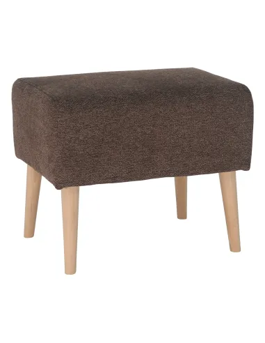 Taburet SAMY, living, 52x42x43 cm, material Matana 19, picior fag | MobilaOK
