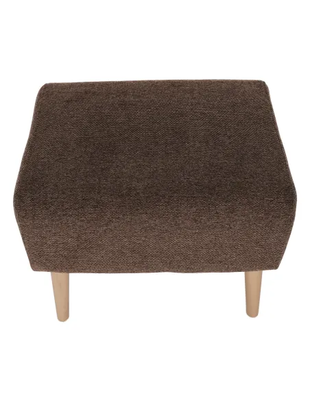 Taburet SAMY, living, 52x42x43 cm, material Matana 19, picior fag | MobilaOK