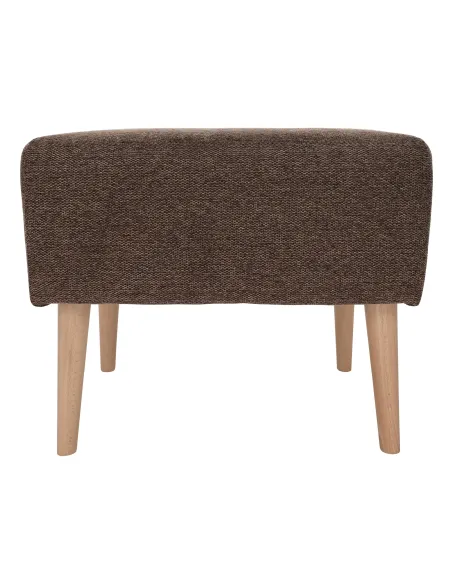 Taburet SAMY, living, 52x42x43 cm, material Matana 19, picior fag | MobilaOK