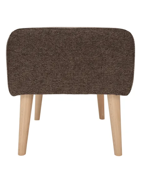 Taburet SAMY, living, 52x42x43 cm, material Matana 19, picior fag | MobilaOK