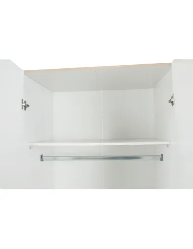 Dulap GWEN 70429 pentru dormitor, 115.8x200.4x49.5 cm, PAL înfoliat stejar sonoma | MobilaOK
