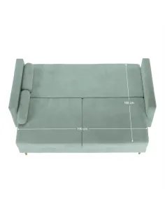 Canapea Extensibilă AURELIA, Colțar Living, 216x93x100 cm, Textil Queens | MobilaOK 2