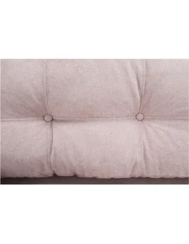 Canapea extensibilă AURELIA, roz antic, living, 216x93x100 cm, textil Queens | MobilaOK