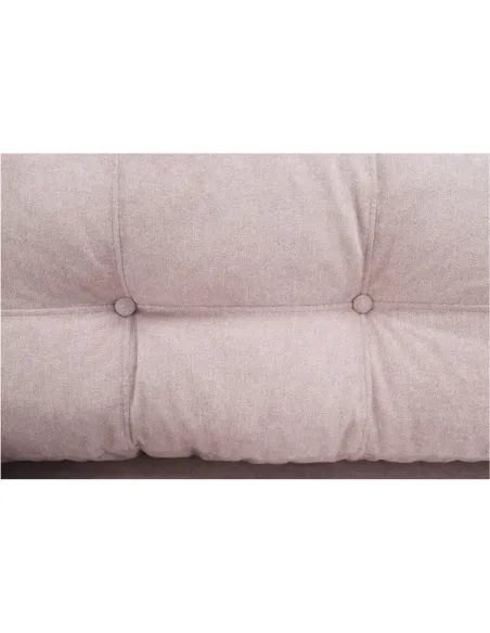 Canapea extensibilă AURELIA, roz antic, living, 216x93x100 cm, textil Queens | MobilaOK