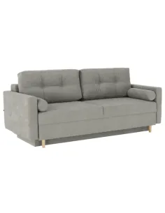 Canapea extensibilă AURELIA, living, 216x93x100 cm, textil Queens, gri | MobilaOK
