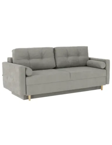 Canapea extensibilă AURELIA, living, 216x93x100 cm, textil Queens, gri | MobilaOK